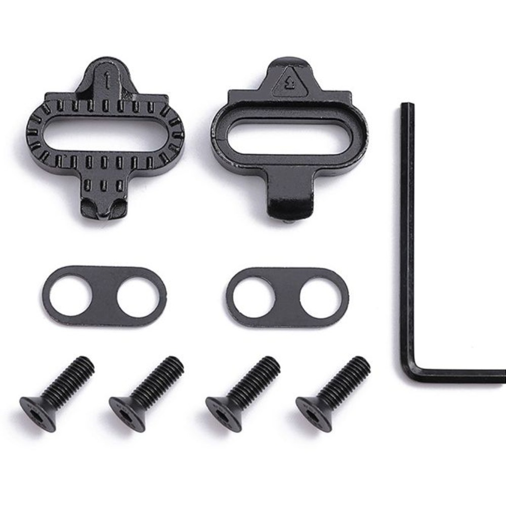 Bike Shoes Cleats for SH56 SH51/SH56 Mountain Bike Shoes Cleats Cleats Set Stainless Steel Pedal Cleats SM-SH51 Durable Black Bike Shoe Calas Bicycle Riding Cycling Shoe