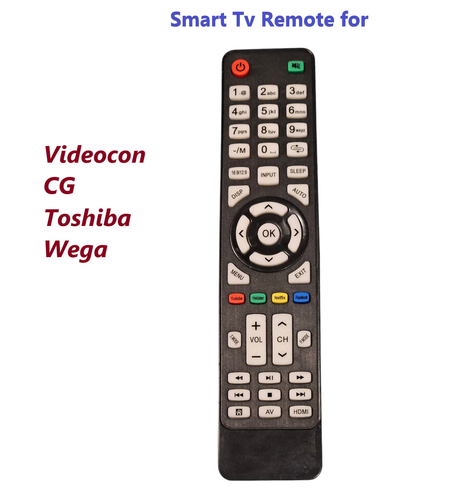 Wega Smart TV Original Remote