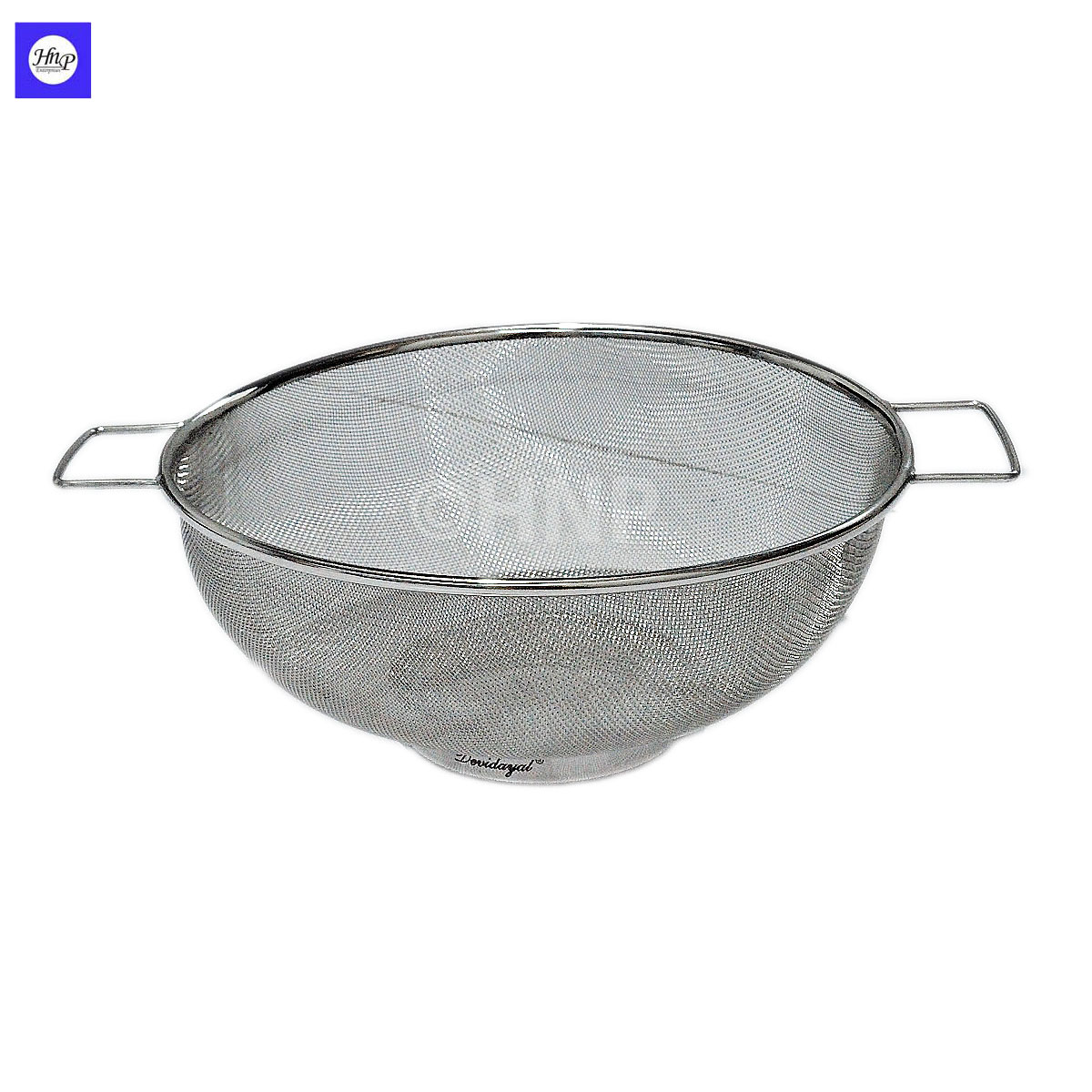 DeviDayal Stainless Steel Multi Purpose Mess Wire Net Fruit Basket Cum Vegetable Drain Basket / Storage Basket 27 CM