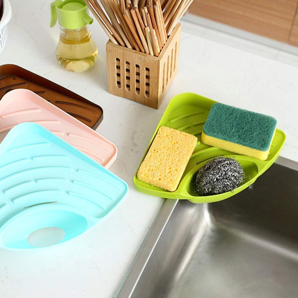 Corner Kitchen Sink Organizer Wash Basin Storage Organiser