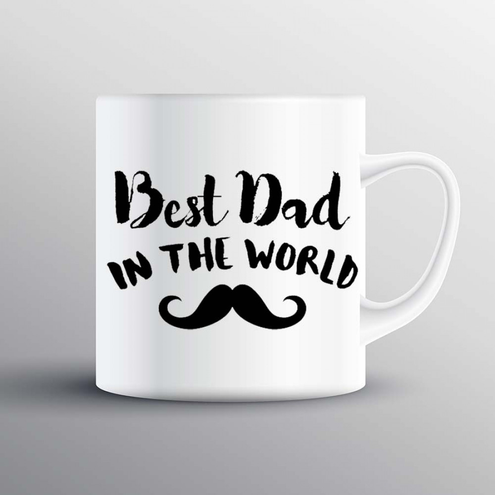 World's Best Dad Mug - Stylish Ceramic Mug for Dad