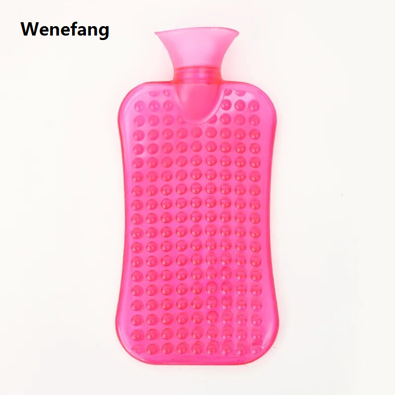 Wenefang Hot Water Bottle Hot Water Bag Pain Relief Hot Pack Bouillotte New style Period Cramp Relief Heating Pad for Period Cramps 2L