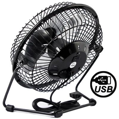 Metal Series Mini USB Fan, 360 Degree Rotate