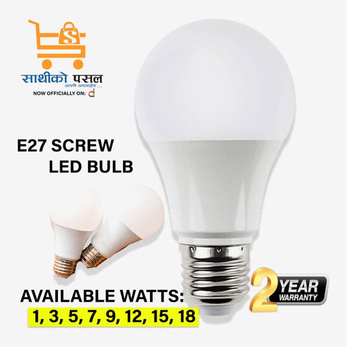 3W Wega LED Bulb E27 110 220V Light Bulb 3W Lamp Led E27 White Home