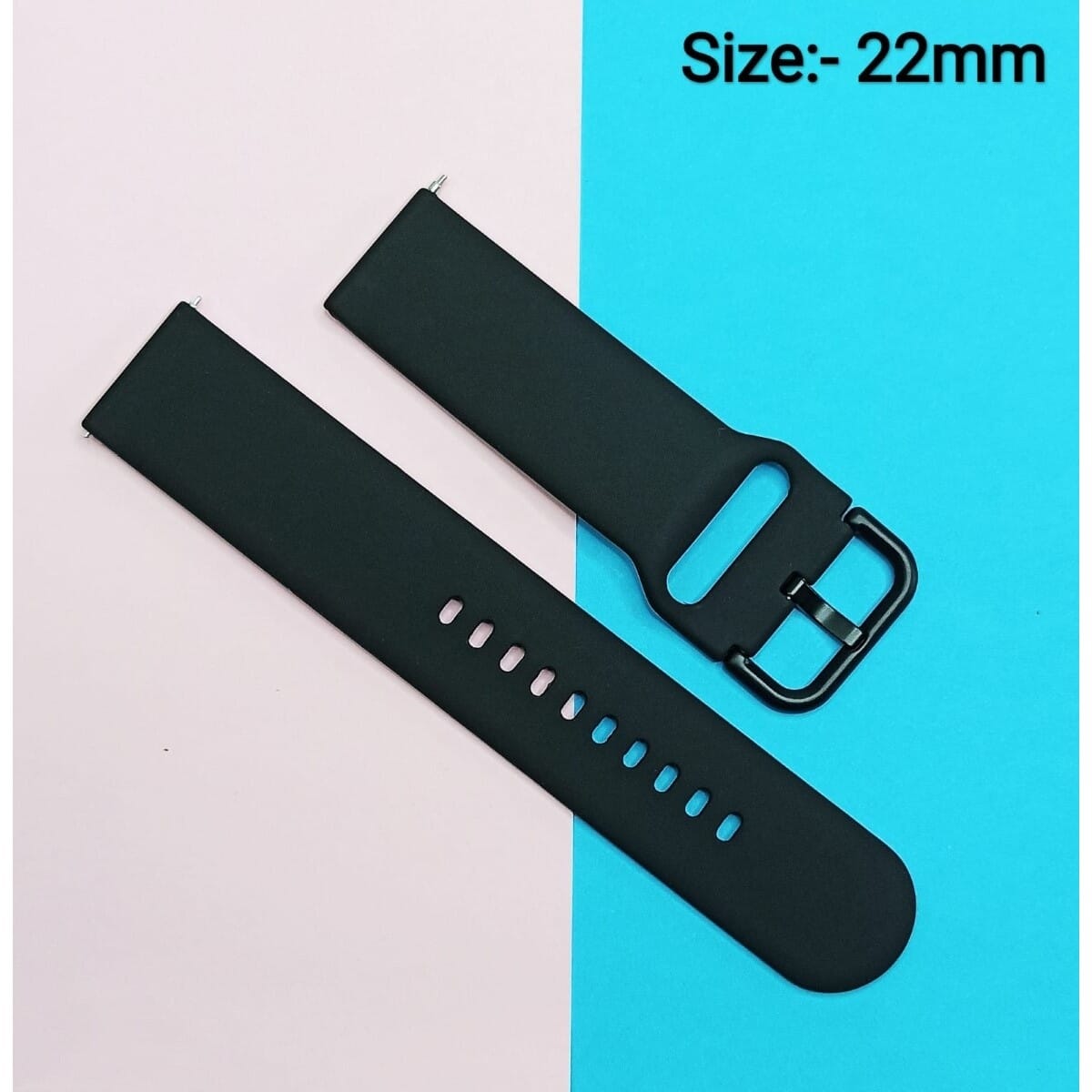 22mm Quick-Release Sports Silicone Strap Band