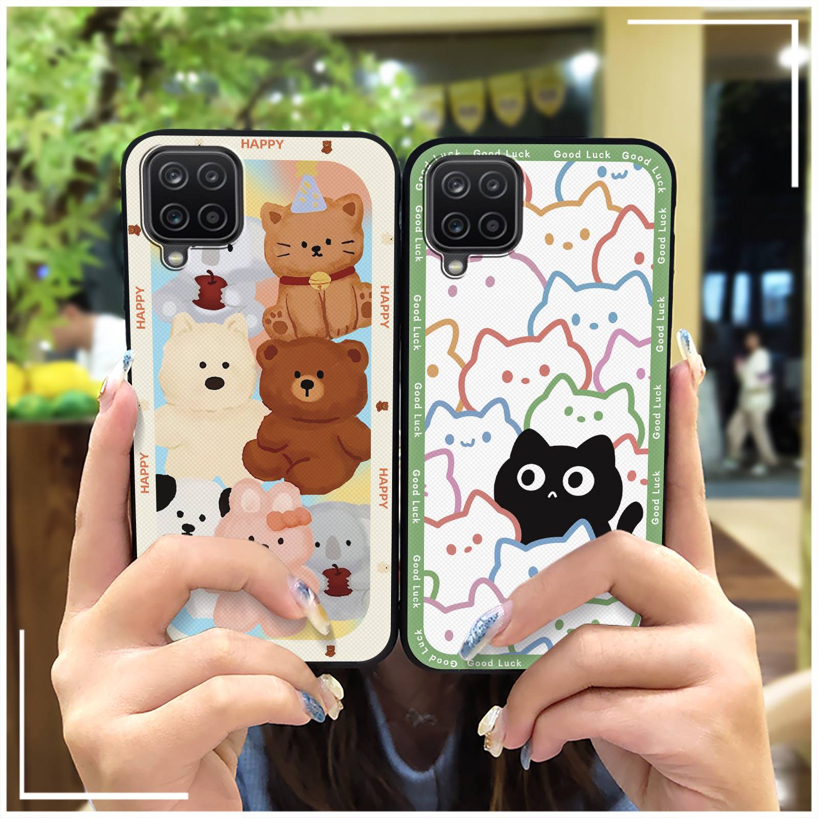 TPU Graffiti Phone Case For Samsung Galaxy A12 5G/SM-A125M/A125F Waterproof Dirt-resistant Protective Mobile Case Cover