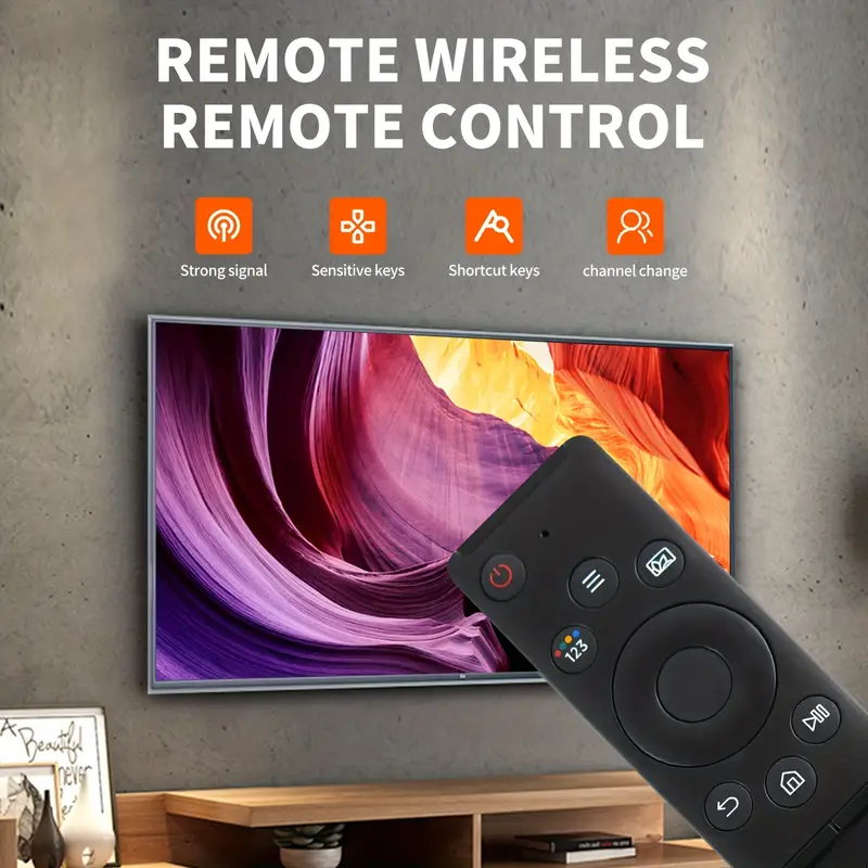 NEW Universal Remote Control for Samsung TVs - Compatible with Frame, Crystal UHD, Neo QLED, OLED, 4K, and 8K Smart TVs rakuten