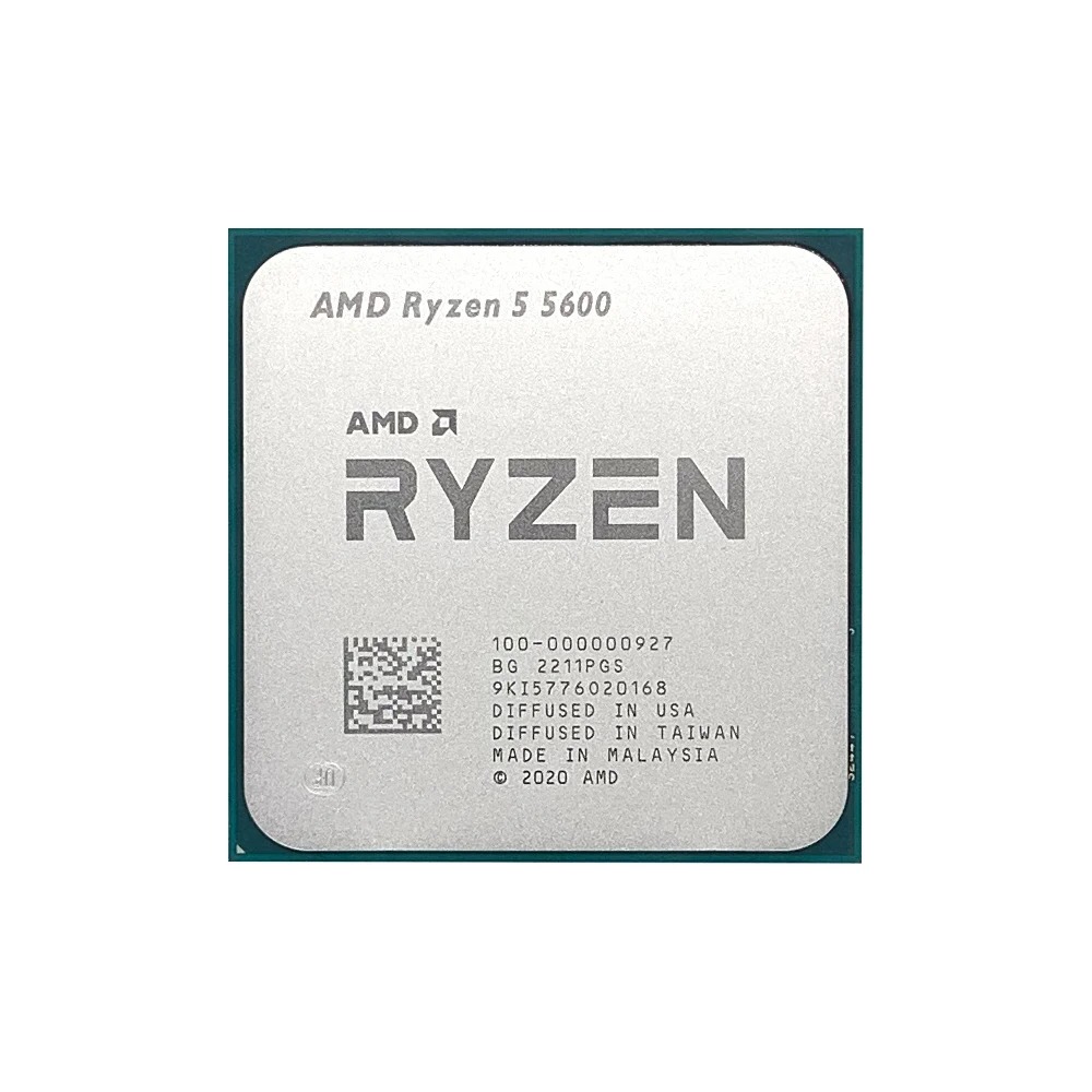 AMD Ryzen 5 5600 Tray Pack Desktop Processor (6 Cores | 12 Threads | 32MB Cache)
