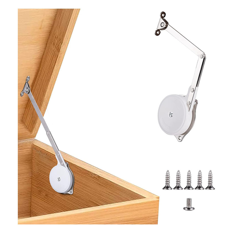 NAMUNY 1 Pack Toy Boxes Hinges Soft Close Lid Support Hinges Chest Hinges for Wooden , , Storage Trunk & Bench
