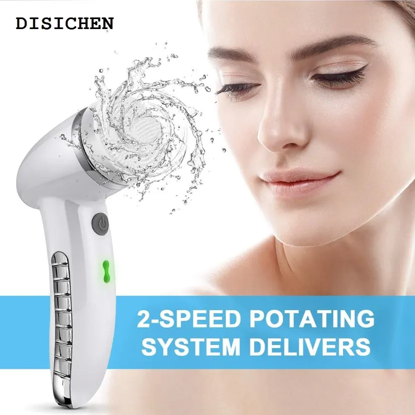DISICHEN 2025 Sonic Facial Cleansing Brush Exfoliator Waterproof Face Scrubber Skin Care Tools Facial Massger For Dropshipping