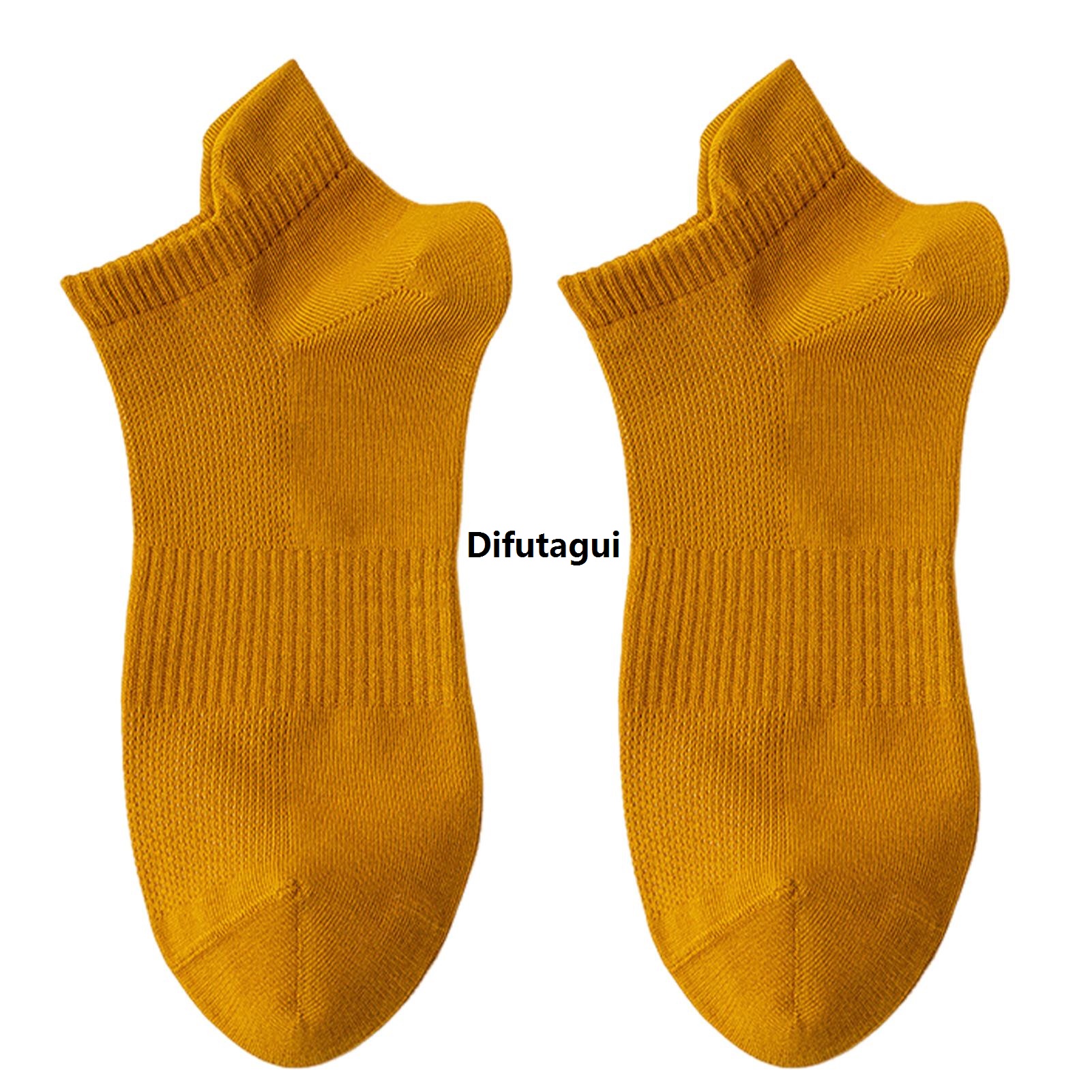 Difutagui Fashion Cotton socks are comfortable to wear sweat absorbent soft low cut men's sports socks 2025 New summer boat socks cotton non-slip invisible design perfect sports everyday high quality