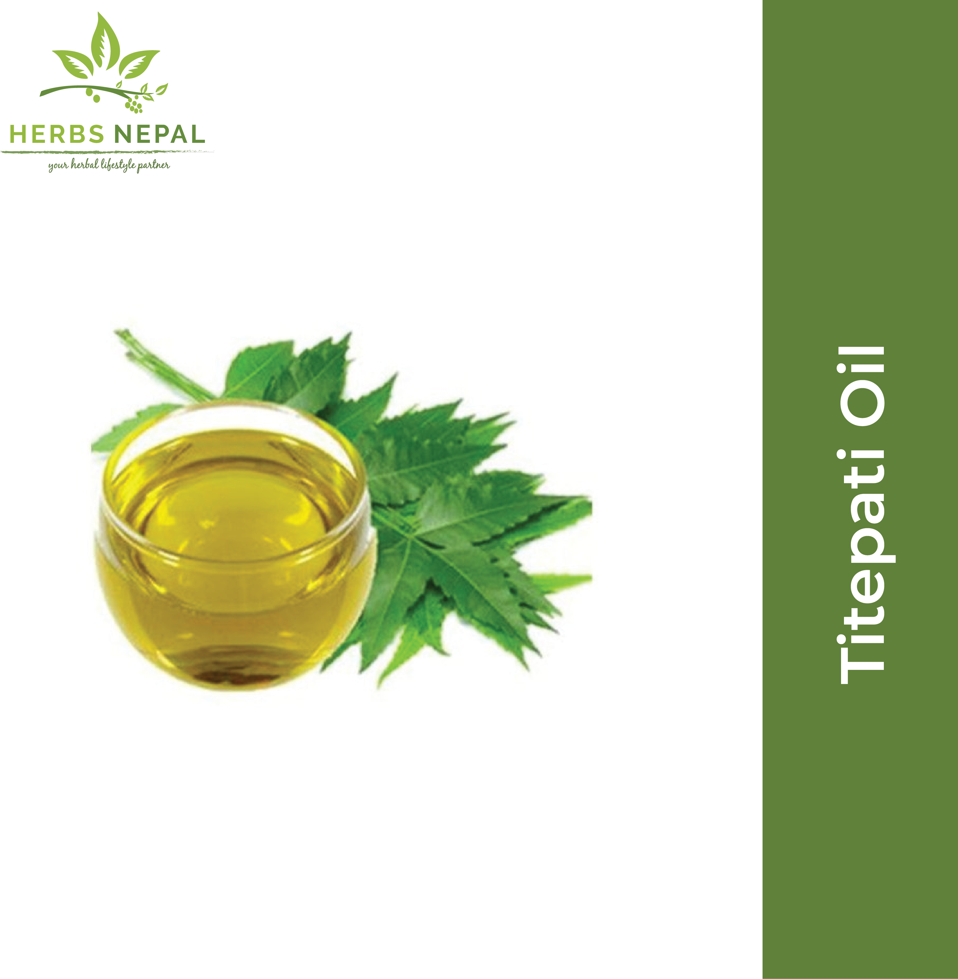 Mugwort/Titepati /Artemesia Oil 30ml /Herbs Nepal