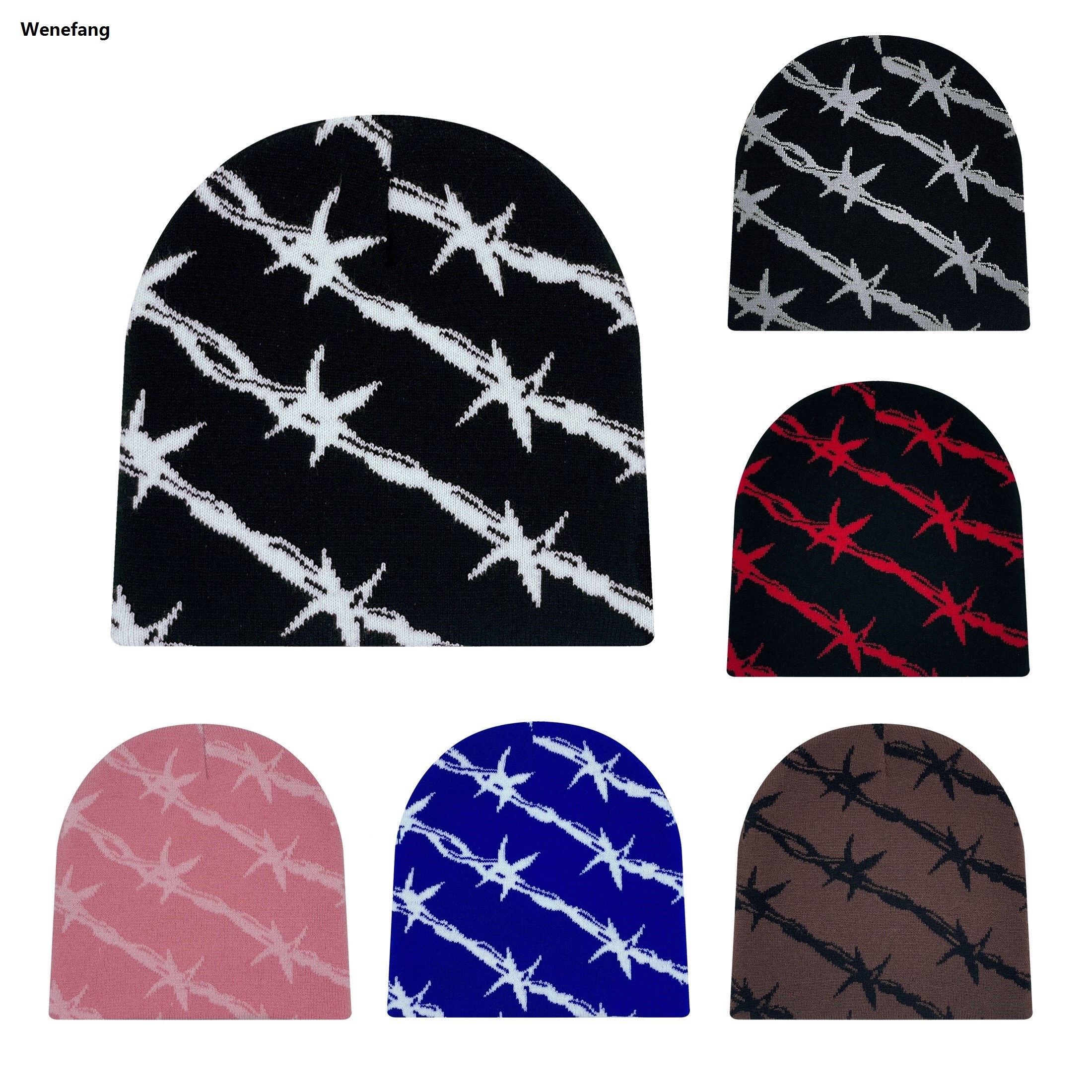 Wenefang 1PCS knitted hat with twill pattern for autumn and winter, 2025 unisex outdoor warm hat, fashion trend beanie, winter hat