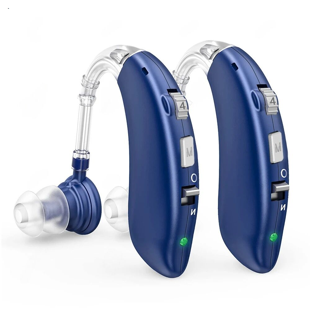 Sutuiying 2025 Best Mini Rechargeable Bluetooth BTE Hearing Aids Adjustable Hot Selling Tone Sound Amplifier Portable Deaf Elderly digital Hearing Aid