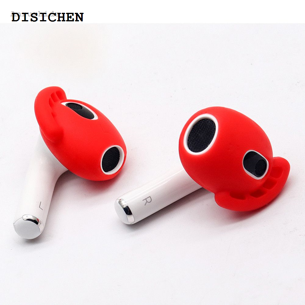 DISICHEN High Quality Anrushide 4 Pairs For AirPods 3 Soft Silicone Earbuds Eartips Cover for Apple AirPods 3rd Generation Earphone Accessories