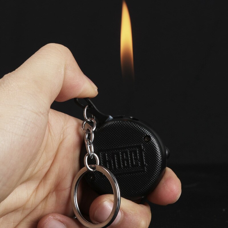 Creative PUBG Pan Metal Lighter Gas Lighter Lighters