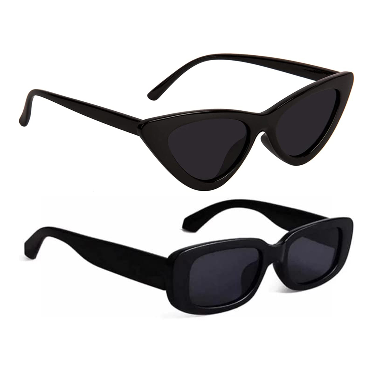 Sunglasses for Men & Women - Vintage Classic Retro Square Style