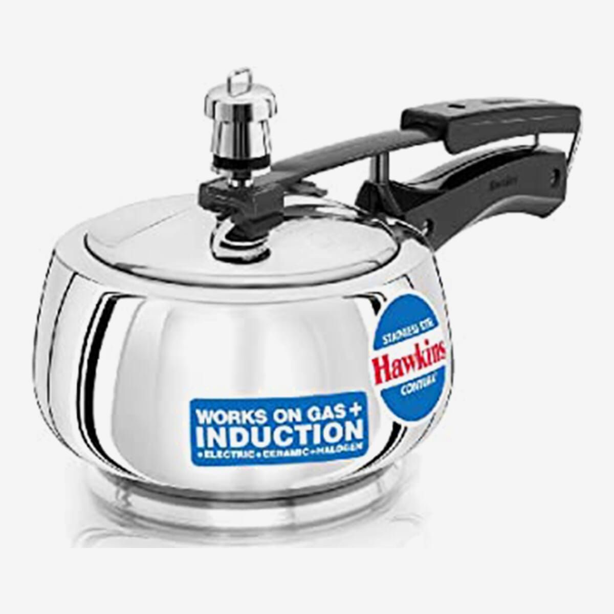 Hawkins Stainless Steel Contura Pressure Cooker (Ssc15)- 1.5 Litre