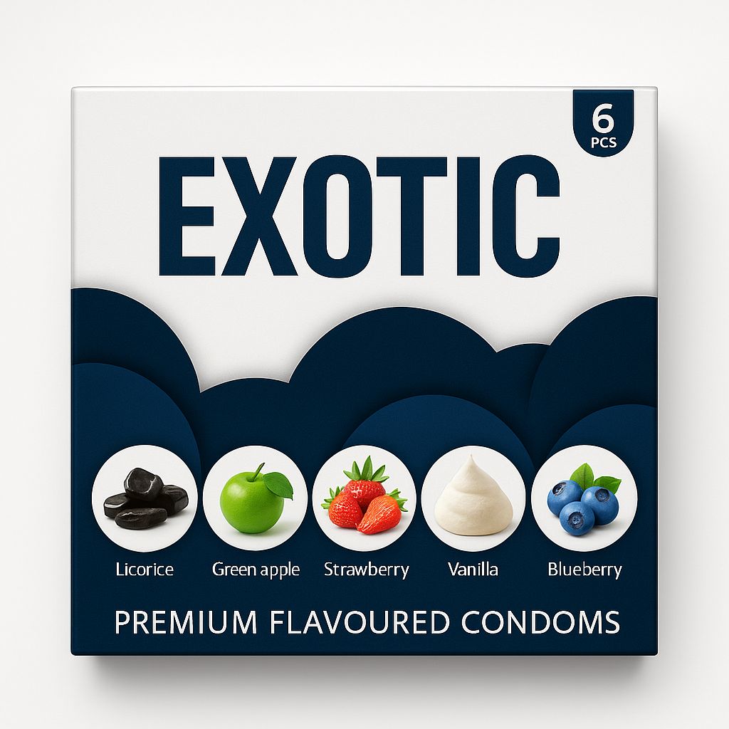 Exotic Condoms For Men 1500 Dots Pack Of 3