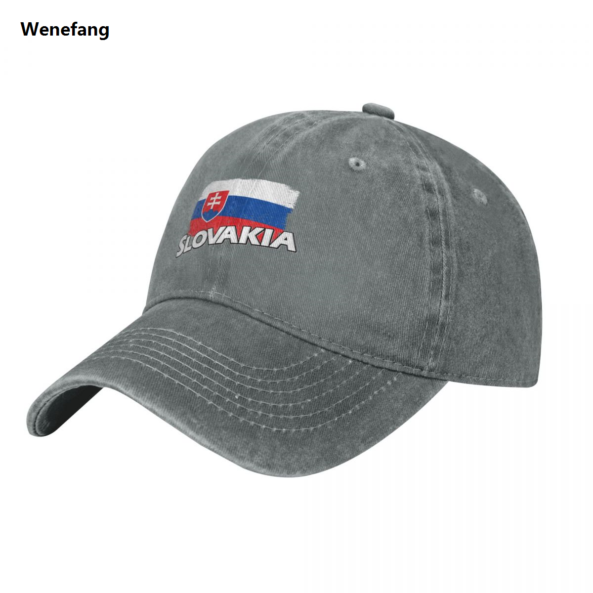 Wenefang Slovakia flag Baseball Cap Fishing cap fashionable Sunscreen Women's 2025 Men's