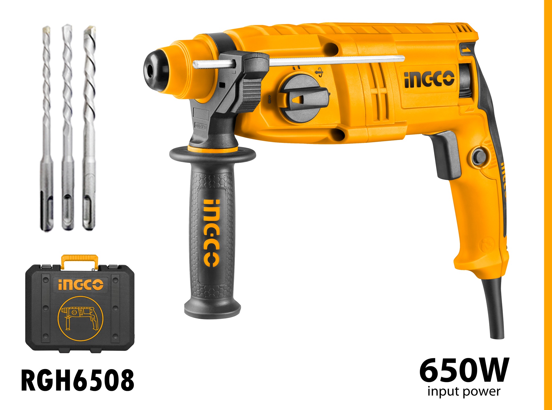Ingco Rotary hammer 650W(RGH6528)