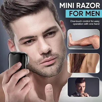 Mini Electric Portable Shaver For Men-01 Shaver For Men (Multicolor)