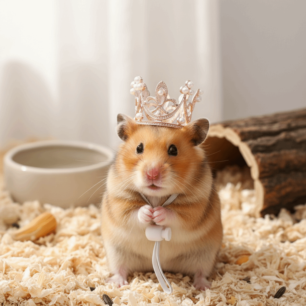 Cute Adjustable Pet Crown Headdress Alloy Shining Cat Crown Hat Elegant Cat Princess Crown Photo Props