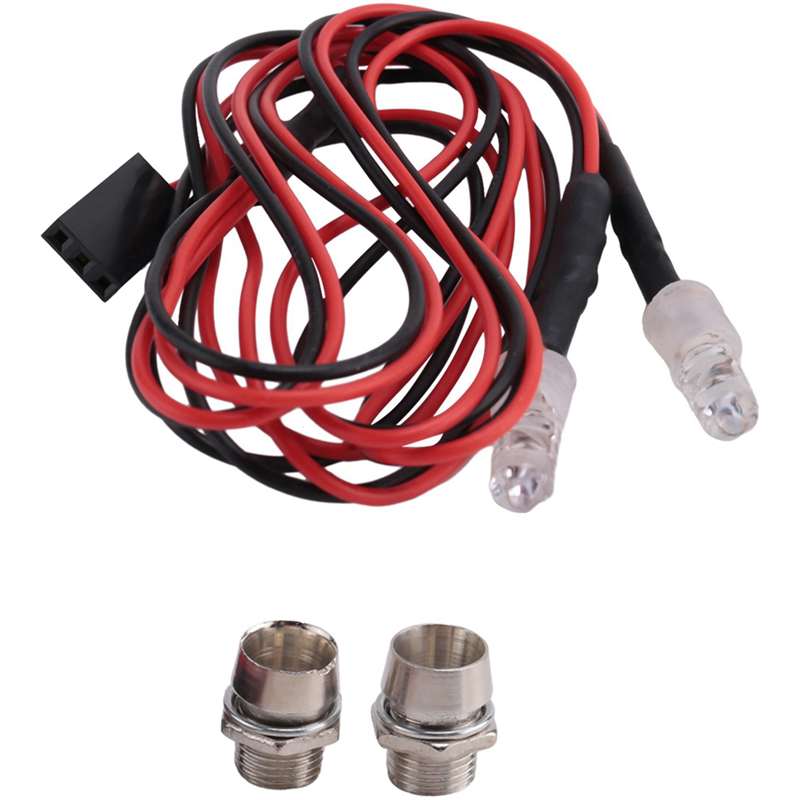 NAMUNY 2X 2 LED Light Rear Light Car Tail Light for C14 C24 B14 B24 B16 B36 Q60 Q61 Q62 Q63 Q64 Q65 RC Truck