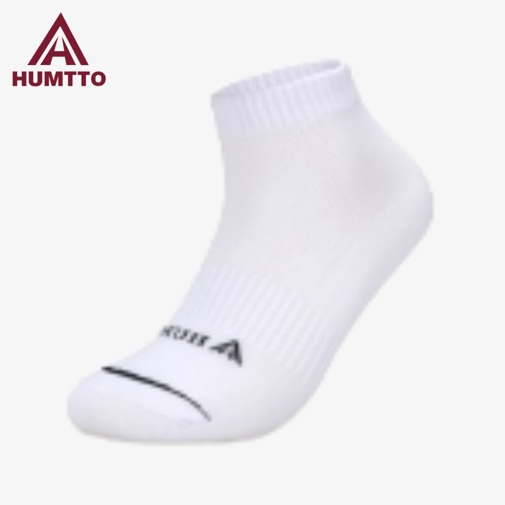 Humtto-Women's White short socks || Comfortable and stretchable socks for men and boys