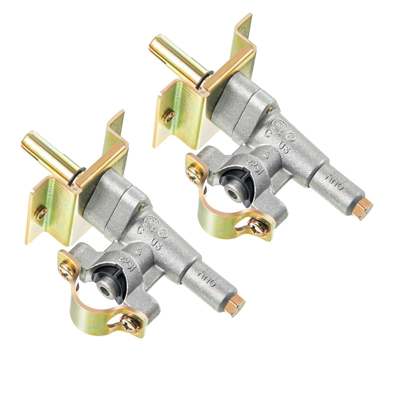 NAMUNY 2 Pack Griddle Burner Control Valve Compatible for Grill Griddle, Griddle Gas Valve Parts Replacement