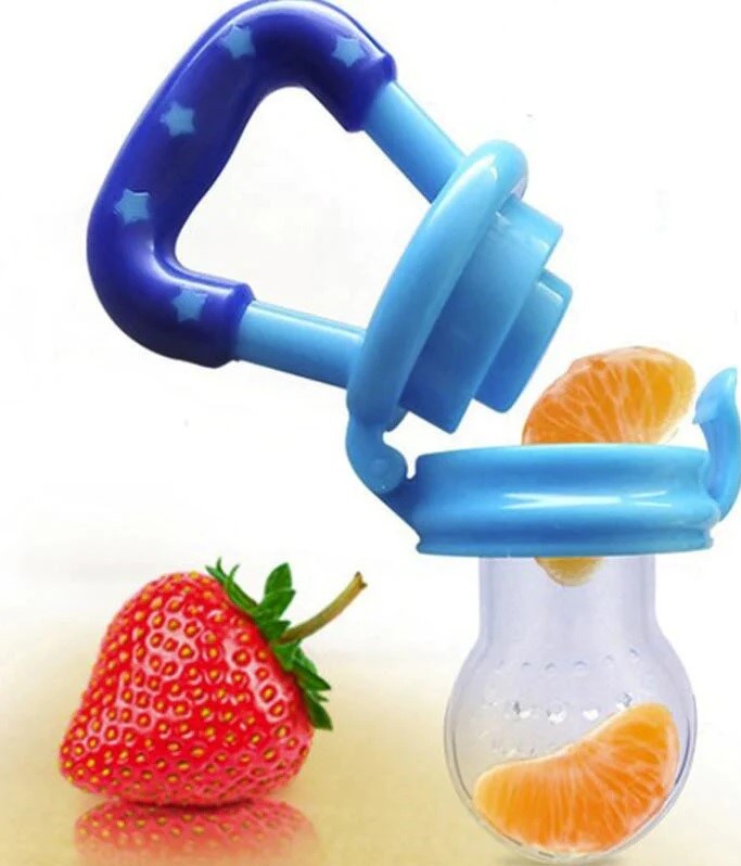 1Pc Silicone Filter Baby Feeding Fruit Food, Baby Nipple Teether Oral Care