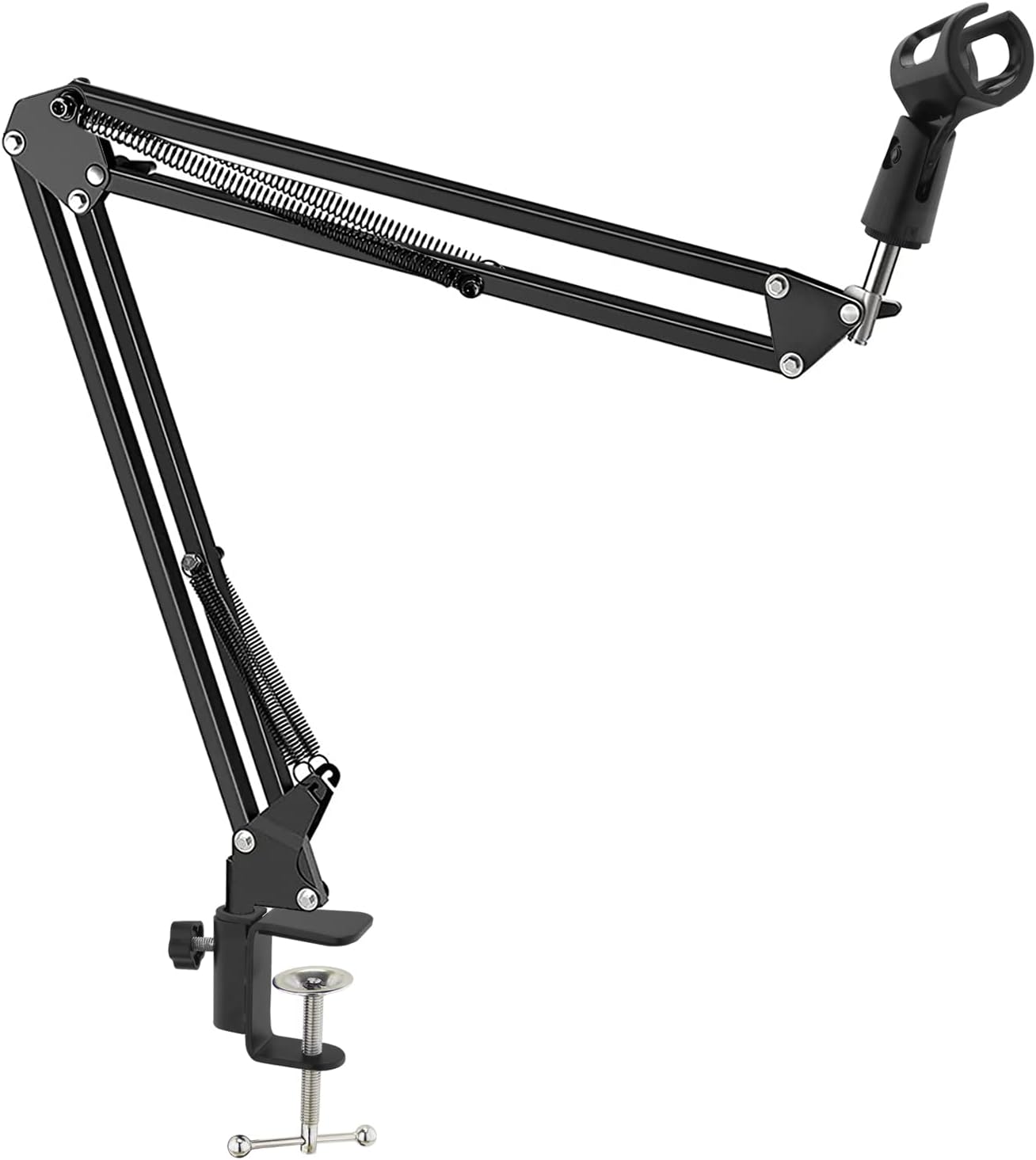 Adjustable Professional Desk Recording Microphone Arm Stand With Microphone Clip,Table Mounting Clamp