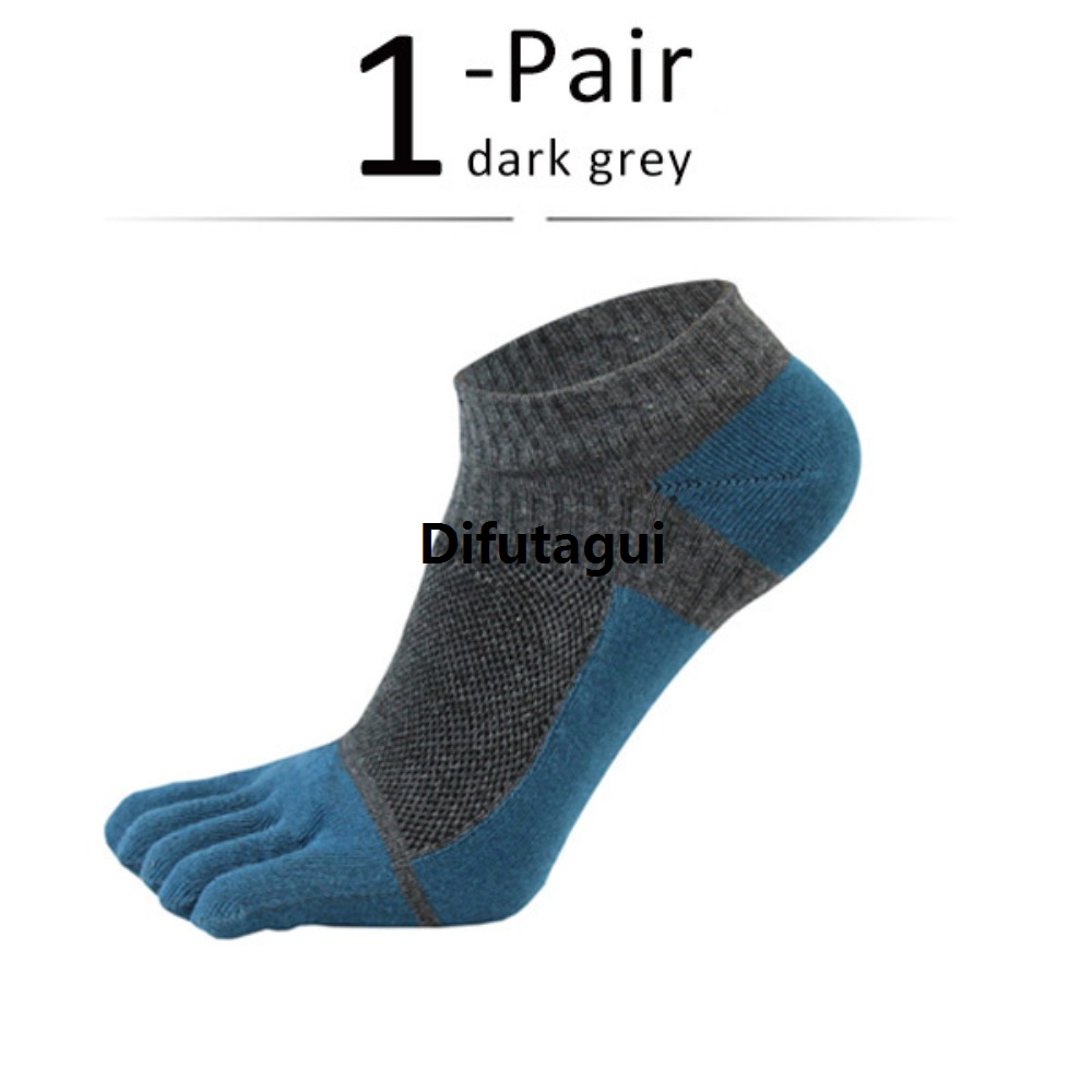 Difutagui Original Five toe socks are not breathable, friction anti sports socks shaping High Quality high quality spring and summer open ankle socks men's socks ankle socks