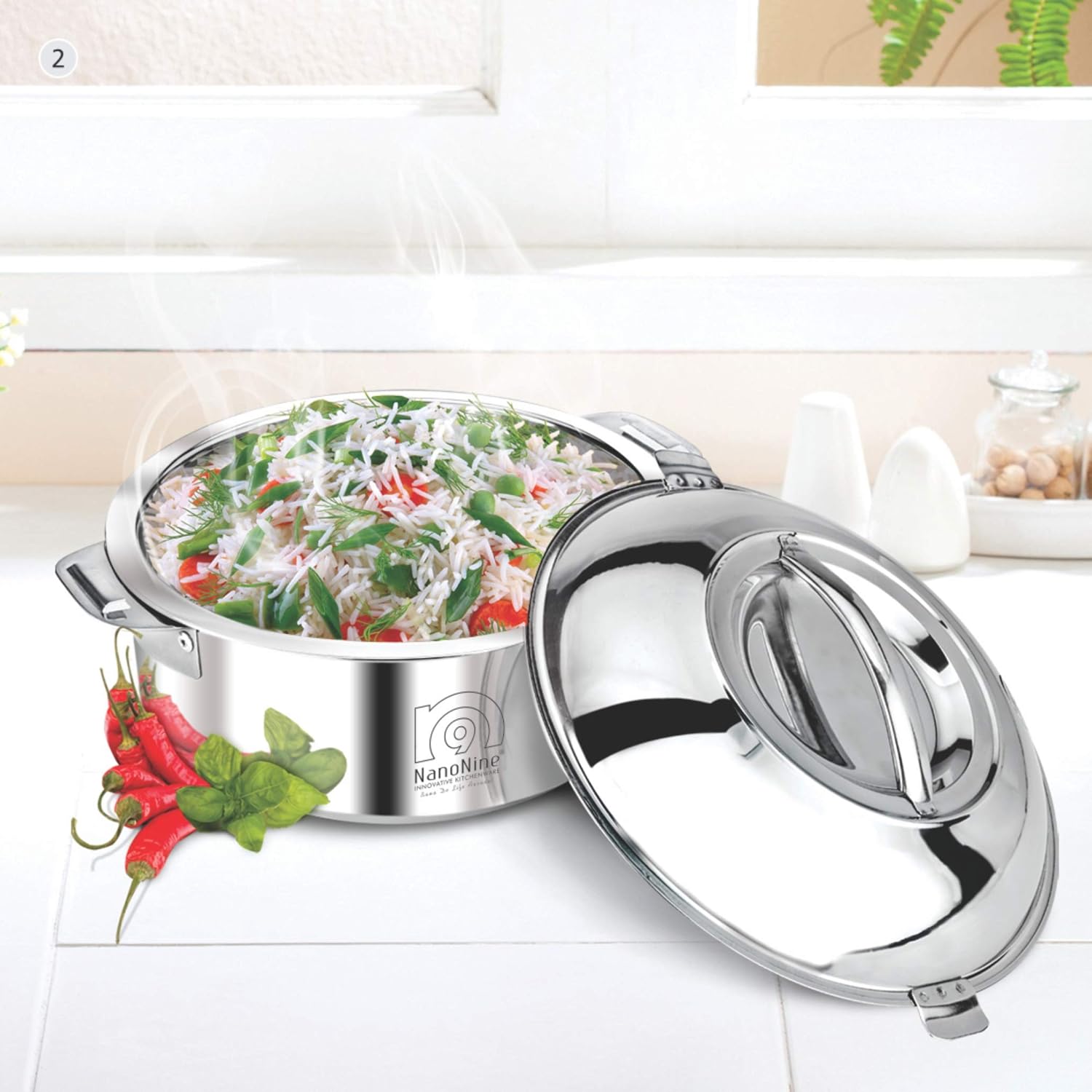 NanoNine SS Serving Pot (Hot Serve) 4.25 L