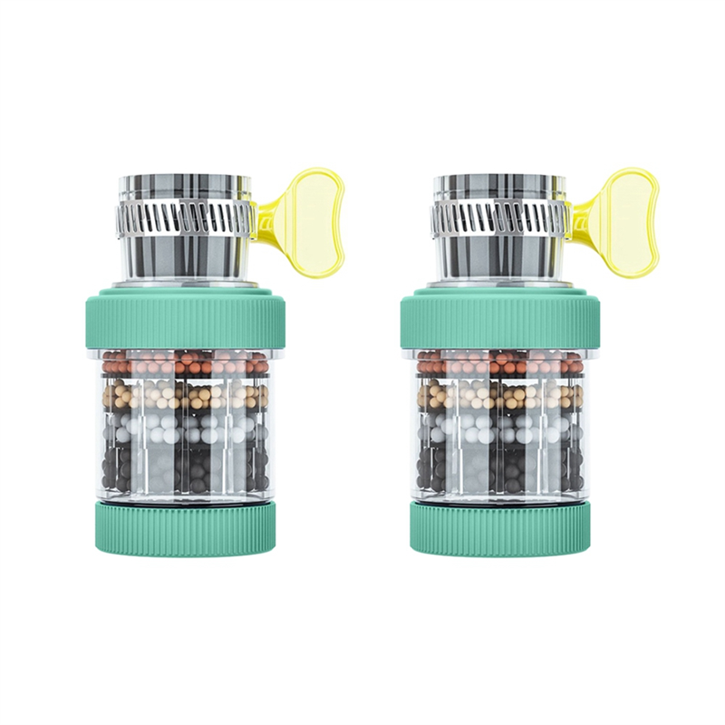 6-Layer Universal Faucet Filter, Splashproof & Water-Saving