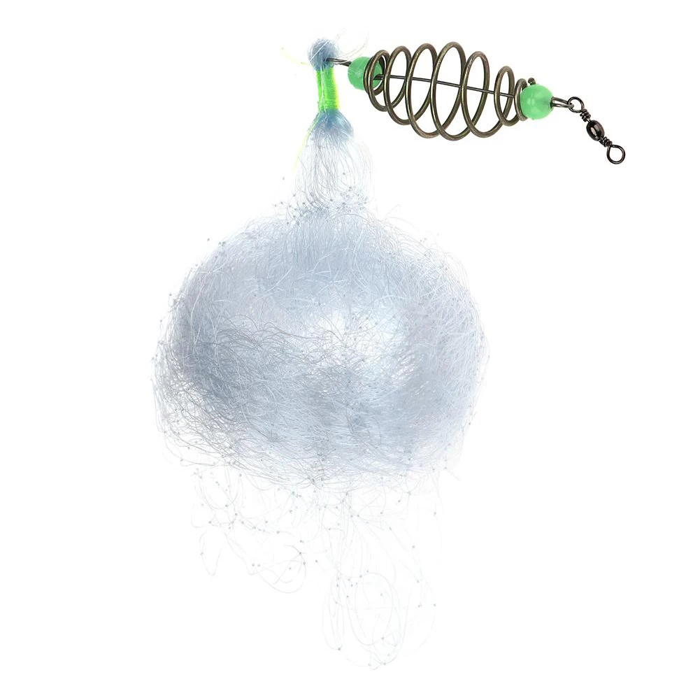 Spring Trap Fishing Net Luminous Bead Casting Fishnet Floating Throwing Fishing Explosion Hook Mesh Accessories Bles Online DZ-38C-19