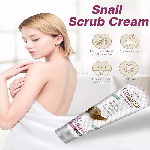 Collagen Snail Scrub Cream 150m