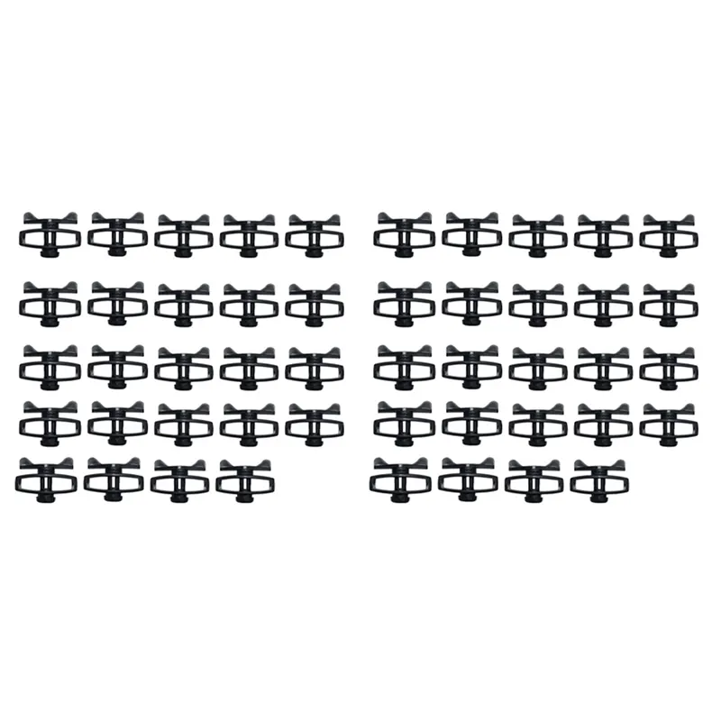 OUMERY Plastic Electronic Fence Wire Tensioner Livestock Electric Fence Wire Portable Tape Tighteners for Farm Accessories 48Pc
