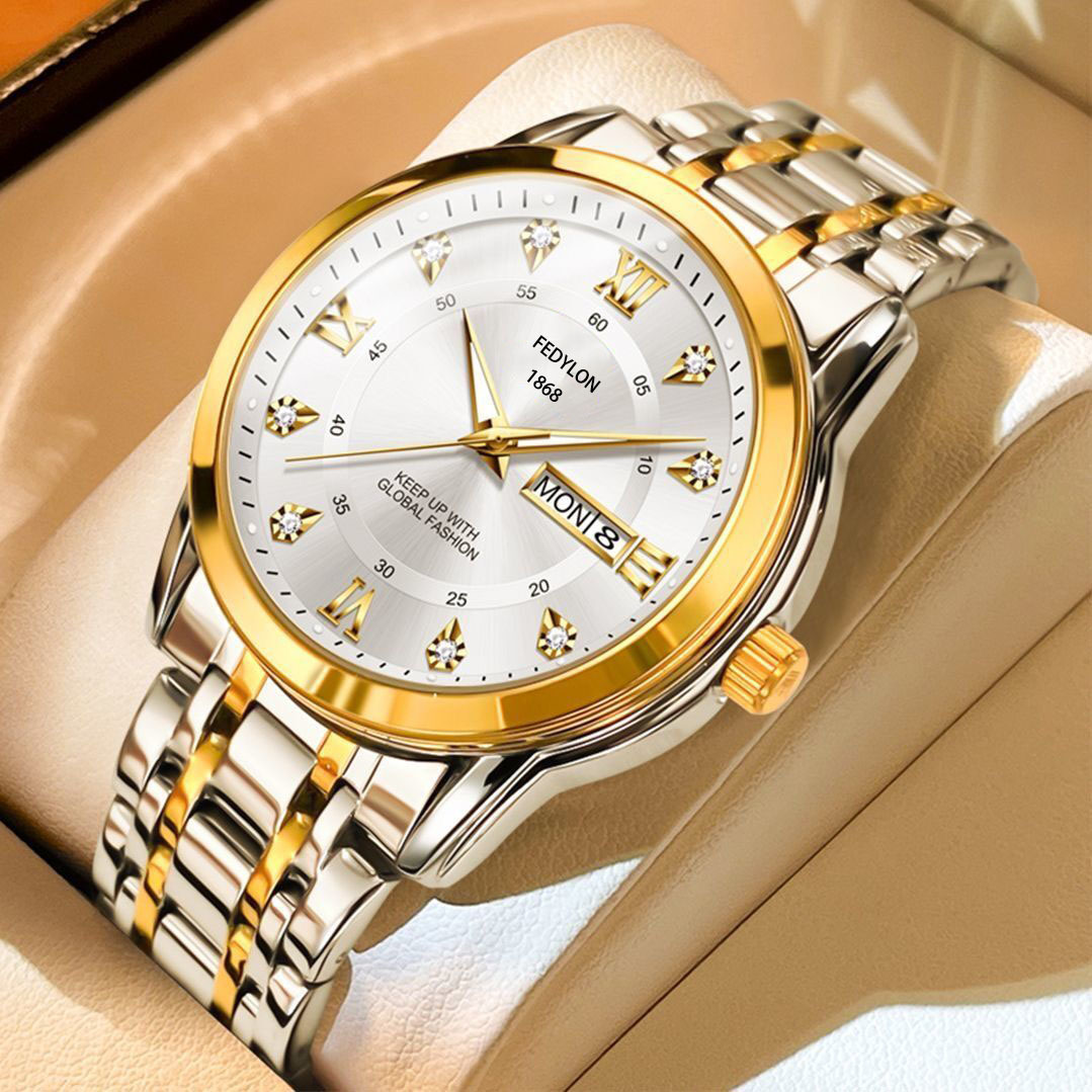 【Best Sellers】It works 10 ] High-end Fully Automatic Mechanical Watch for High-end Trendy Luminous Waterproof Premium Brand Men's Watch [Top-notch quality]