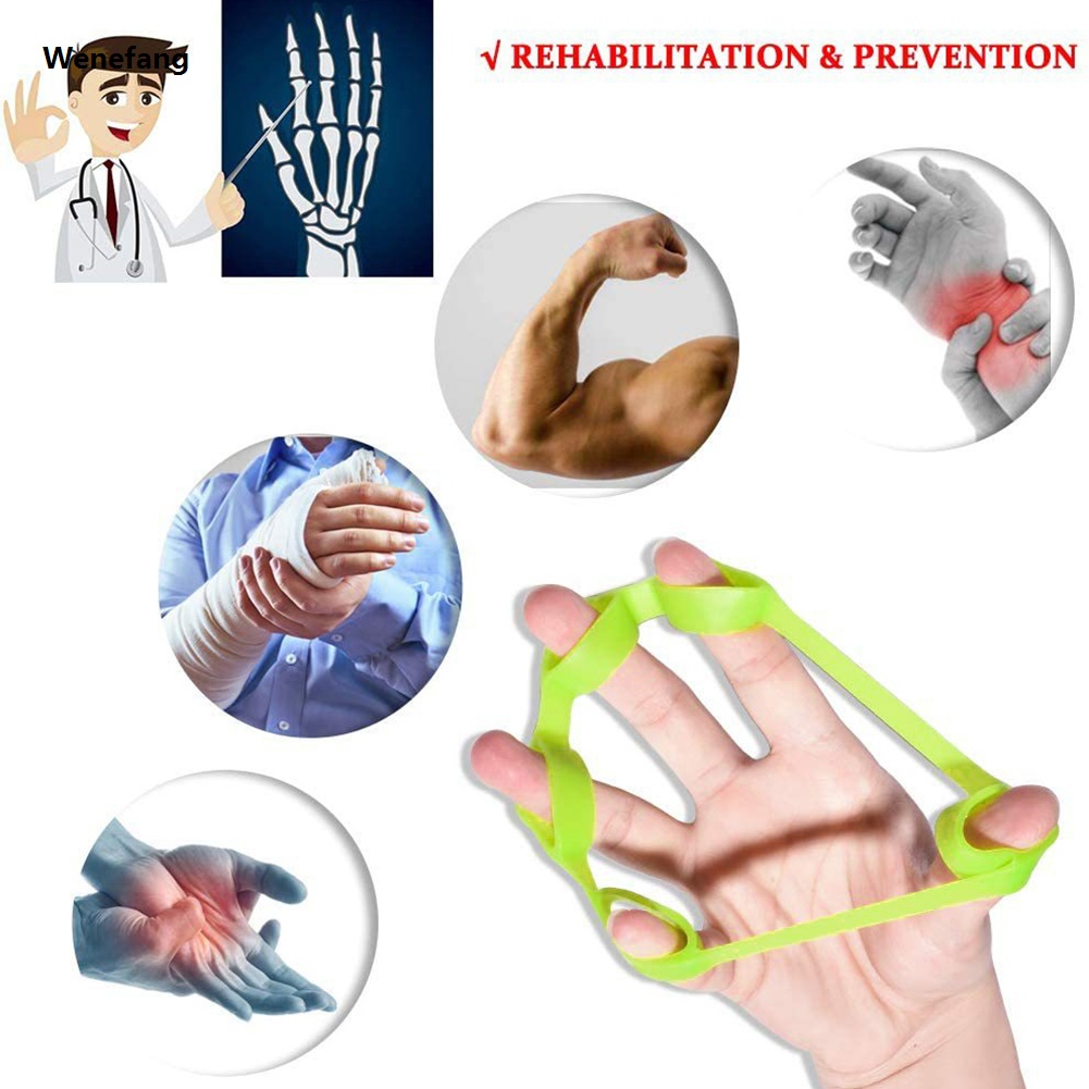 Wenefang Therapy Kit Finger Exercisers Hand Strengtheners Grip Dexterity Portable Mini Silicone Finger Gripper Rehabilitation Training