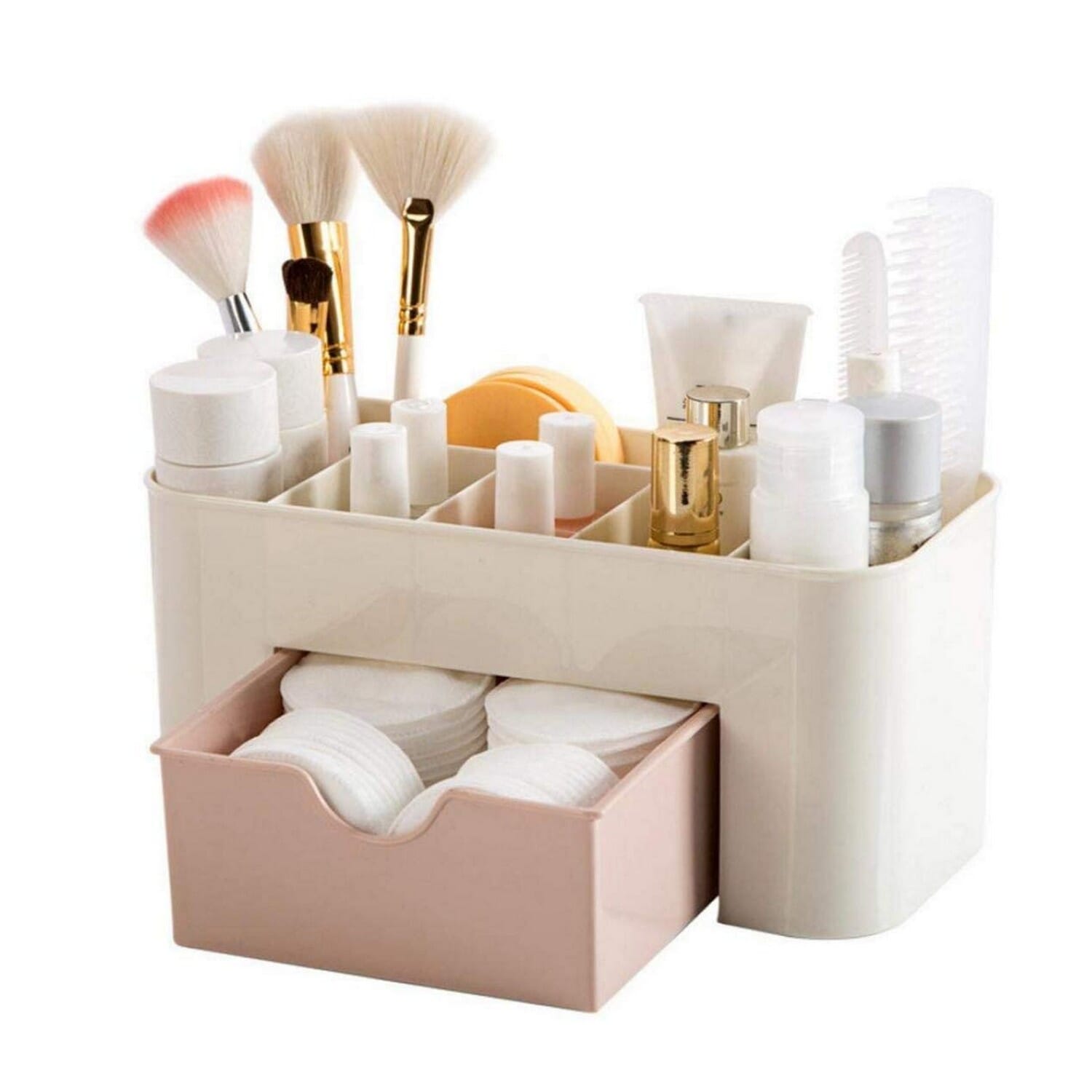 Cosmetic Drawer Storage Box Multipurpose Make Up, Cosmetics, Jewelry Storage Box With Drawer Premium Quality Make Up Organising Accessorial