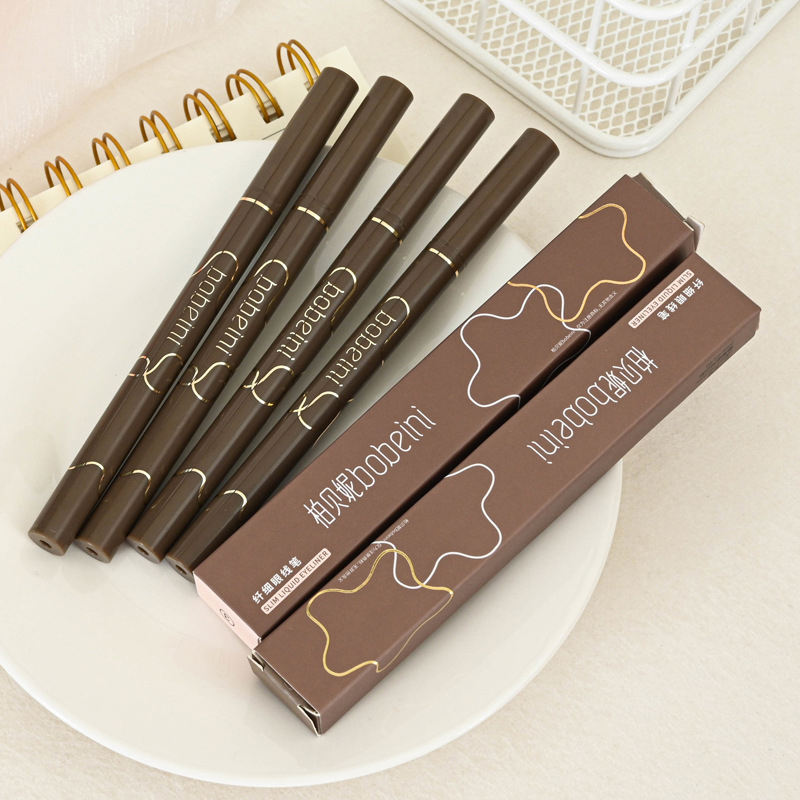 1 Piece Bobeini Ultra-fine Liquid Eyeliner Smooth Quick-drying Color Waterproof Sweat-resistant Long-lasting Smudge-free Eyeliner