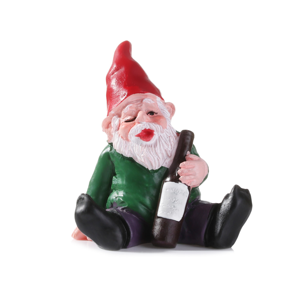 Collectible Drunk Elves Funny Peeing Elf Dwarf Figurines Fairy Garden Miniature Gnomes Micro Landscape