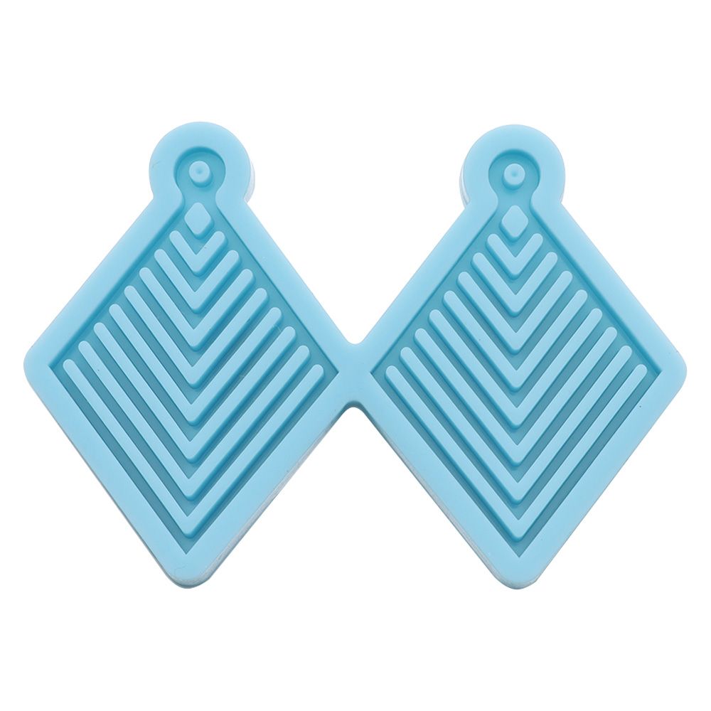 Necklace Silicone Crafts Ear Studs Keychain Pendant Earrings Mold Epoxy Resin Mold