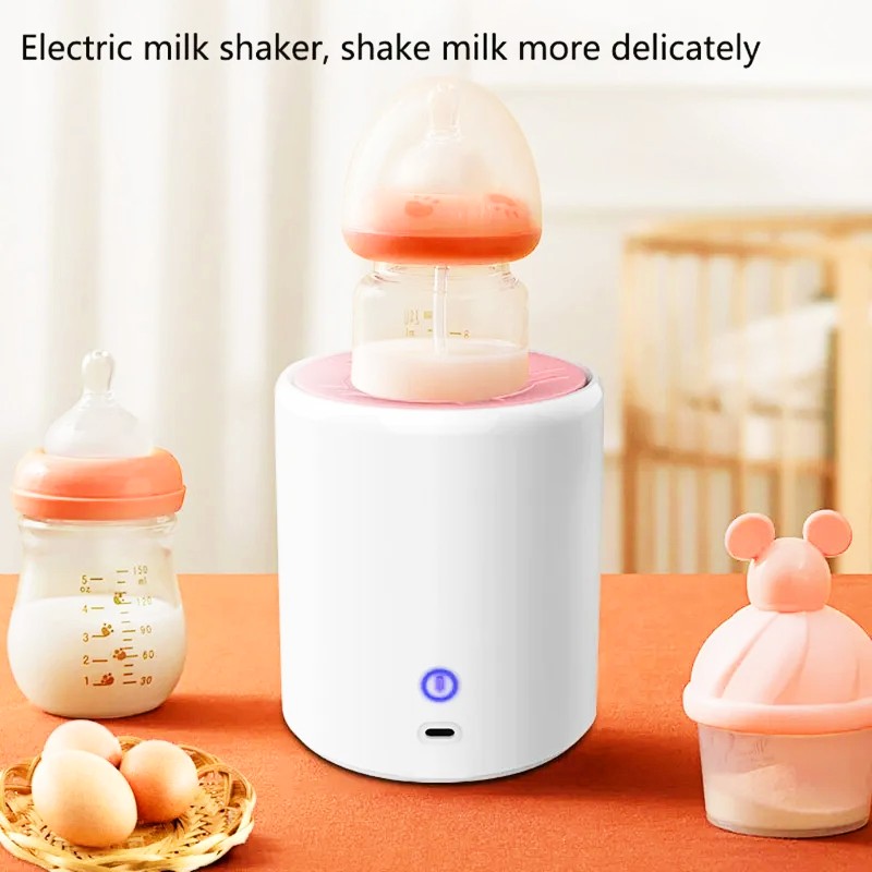 AutoMix™ Portable Electric Baby Milk Bottle Shaker - Rechargeable Feeding Bottle Powder Mixer