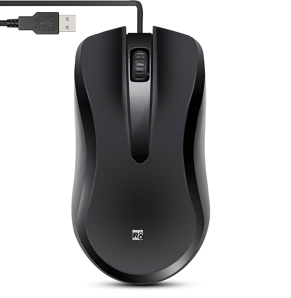 R8 1651 USB Wired mouse | 100% Genuine