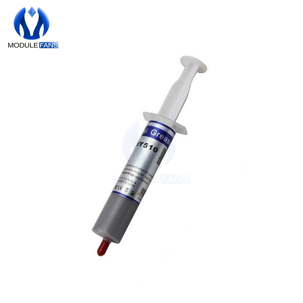 HY510 30g Grey Thermal Conductive Grease Paste For GPU CPU Graphics LED IC Chipset Cooling Processor Silicone Grease Heatsink