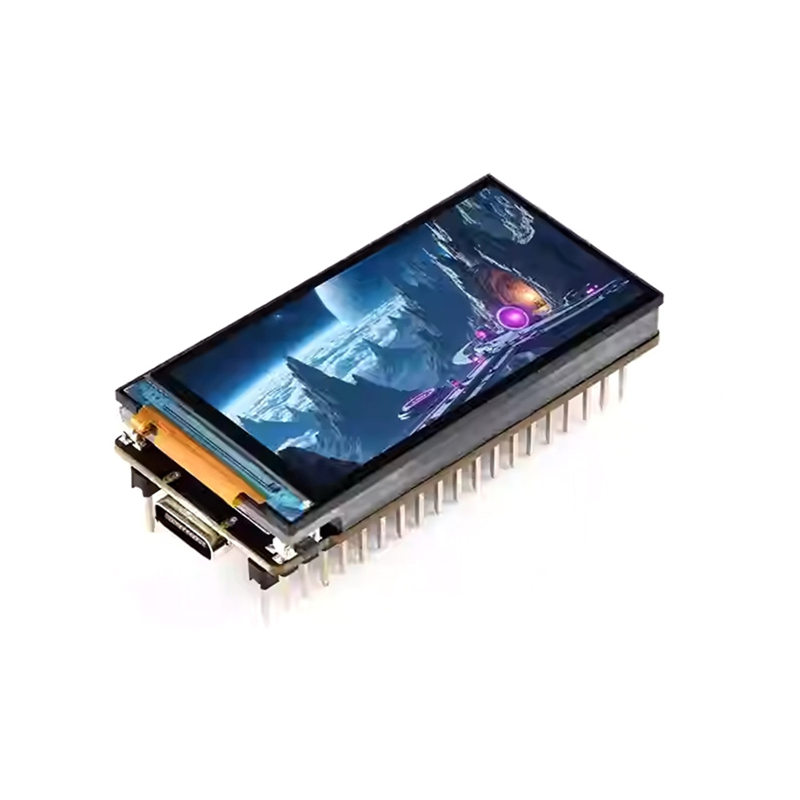 ESP32-S3 AI Dev Board Featuring 1.91inch AMOLED, 240x536 Display with Gyroscope and Accelerometer Sensor