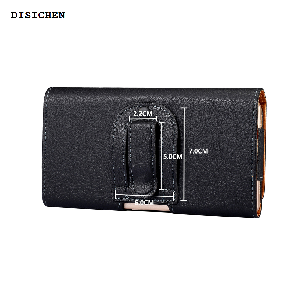 DISICHEN Luxury Leather Belt Clip Waist Bag Mobile Phone Holder Case For Samsung S24 S23 S22 iPhone 15 14 13 Pro Max Xiaomi Huawei Holster Cover