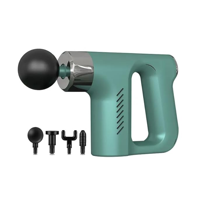 Professional Mini Massage Gun, Powerful Deep Tissues Percussion Muscle Massage Gun 5 Speeds, Type-C Charging Portable Travel Handheld for Home Gym Outdoors